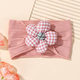 SOFT BABY HEADBAND WITH FLOWER NYLON STRETCH_CWAHA6721