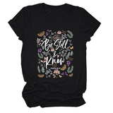 Womens Faith Tee, Be Still And Know_Cwtts1480