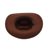 MEN WOMEN ETHNIC WOOL COWBOY FEDORA JAZZ HAT_CWAH04454