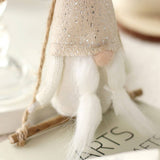 Cute Swinging Faceless Santa Tree Ornament_Cwmm9921