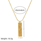 STAINLESS STEEL 12 ZODIAC TAROT NECKLACE_CWMM5712