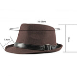 AUTUMN AND WINTER SIMPLE WARM JAZZ HAT_CWAH1918