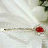 RETRO SIDE EXQUISITE RHINESTONE LEAF HAIR CLIP_CWAHA1225