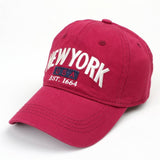 SOFT TOP BASEBALL CAP EMBROIDERED LETTER SUN HAT CWAH1535