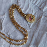 HAND PAINTED LIGHT LUXURY NECKLACE_CWAJE1594