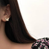SWEET BUTTERFLY MICRO INLAID EARRINGS FOR WOMEN_CWAJE2999