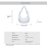 PUFFY CLOUD BAG LARGE FLORAL SHOULDER TOTE_CUAB00498