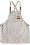 Cwab3990_Cotton Canvas Children'S Painting Apron
