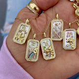 NEW CREATIVE 12 CONSTELLATIONS ZIRCON NECKLACE_CWMM3837