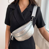 Women Leisure Sports Chest Bag Shoulder Bag_Cwab0996