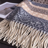 Classic Cashmere Feel Soft Warm Tassel Scarf_Cwasc03243