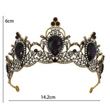 BRIDAL JEWELRY CROWN WEDDING CRYSTAL TIARAS_CWMM2022