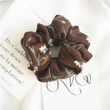 CHIFFON FABRIC HAIRBAND HAIR ACCESSORIES HAIR TIE_CWAHA4158