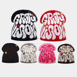 HOT SALE LETTER JACQUARD KNITTED HAT_CWAH1626