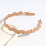 Versatile And Simple Thin Wave Headband