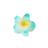CANDY COLOR PLUMERIA HAIR CLAW SWEET FLORAL CLIP_CWMM4985