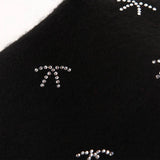 AUTUMN AND WINTER FASHION BOW HOT DIAMOND HAT_CWAH1933