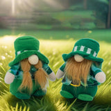 ST PATRICKS DAY GREEN HAT DOLL ORNAMENT_CWMM3441