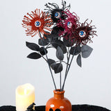 HALLOWEEN RED SPIDER LILY EYE FLORAL PICK_CWMM9904