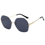 FRAMELESS GEOMETRIC T BAR SUNGLASSES FOR WOMEN_CWASG1169