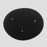 AUTUMN AND WINTER TEMPERAMENT RETRO DIAMOND BERET_CWAH1935