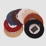 RETRO BERET WITH THICK LEATHER LINING_CWAH1939