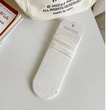 Women Solid Color Straight Socks Joker Socks_Cwms0287