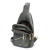 2024 NEW SIMPLE PU CHEST BAG_CWAB2734