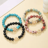 FASHIONABLE MARINE ANIMAL BRACELET SET_CWMM3539