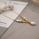 LONG PEARL PENDANT FASHION SWEATER NECKLACE_CWAJE1677