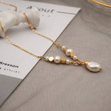 LONG PEARL PENDANT FASHION SWEATER NECKLACE_CWAJE1677