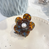 LORAL PEARL HAIR CLAW RHINESTONE ELEGANT CLIP_CWASC1601