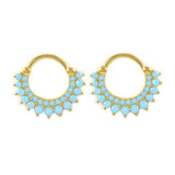 FASHION PERSONALITY SUNFLOWER EARRINGS_CWAJE1734