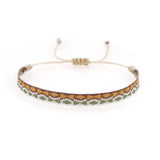 ETHNIC STYLE NYLON RIBBON RETRO HANDMADE BRACELET_CWMM3870