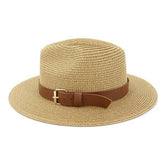 BEACH SUMMER CASUAL STRAW PANAMA HAT_CWAH059 B20223