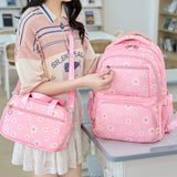 BACKPACKS FOR SCHOOL FLORAL SET FOR GRADE 4 6_CWAB5456