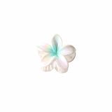 PLUMERIA HAIR CLAW COLORFUL TROPICAL FLOWER CLIP_CWMM4999