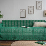 RETRO COUNTRY STYLE HOLLOW SOFA THROW_CWMM1650