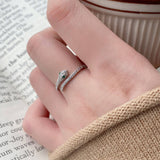 Cwaje4973_Niche Personality Diamond Cold Style Open Ring