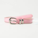 Cwabe0927_Simple Candy Color Thin Belt