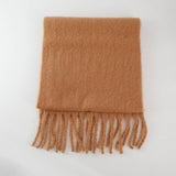 SOFT MOHAIR FEEL SCARF COZY WINTER WRAP_CWASC0323