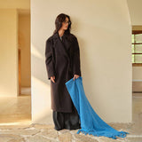 50 WOOL CIRCLE SCARF LONG WOVEN WINTER WRAP_CWASC2307