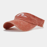 3D WAVE EMBROIDERED VISOR HAT UNISEX SUNSHADE CAP_CWAH3299