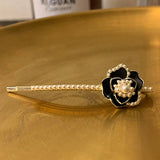CAMELLIA PEARL HAIR PIN WITH RHINESTONES_CWAHA1211