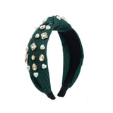 DIAMOND AND PEARL WIDE HEADBAND_CWAHA2137