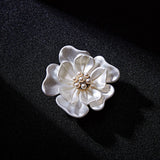 Cwaje2566_Camellia Classic Scarf Buckle Clothing Brooch