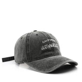 Vintage Baseball Cap, Embroidered Letter Desig Cwah1289