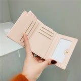 NEW SIMPLE STUDENT FASHION WALLET_CWAB2562
