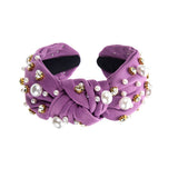 NEW FASHIONABLE WIDE BRIMMED PEARL HAIRBAND_CWAHA0813