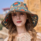 FRESH FLOWER STRAW HAT_CWAH1347